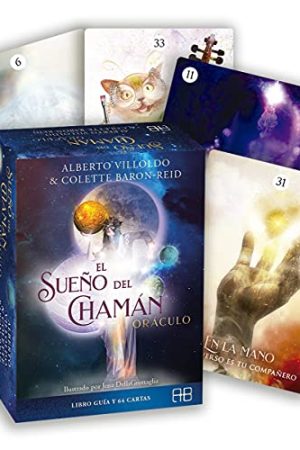 EL SUEÑO DEL CHAMAN, ORACULO, LIBRO GUIA Y 64 CARTAS