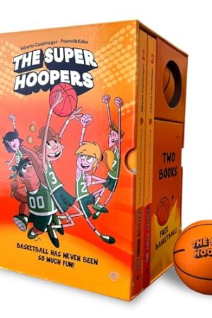 THE SUPER HOOPERS BOOK SET: 2 BOOKS + BASKETBALL BALL