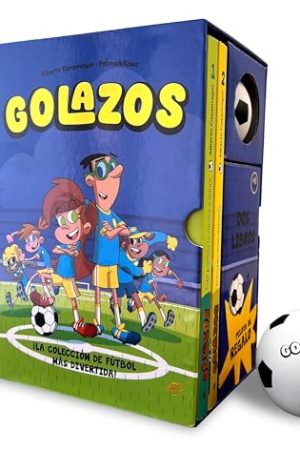 ESTUCHE GOLAZOS: 2 LIBROS + PELOTA