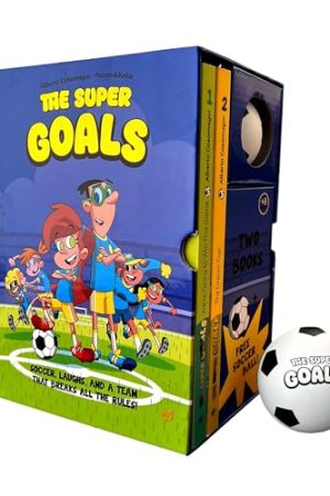 THE SUPER GOALS BOX SET: 2 BOOKS + SOCCER BALL